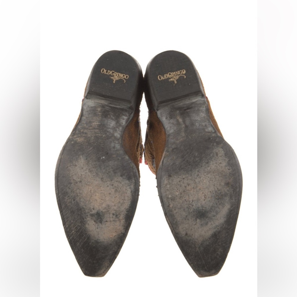 OLD GRINGO COWGIRL BOOTS Eagle design with a touch of Americana RTL $725 EUC 11 - Picture 6 of 6